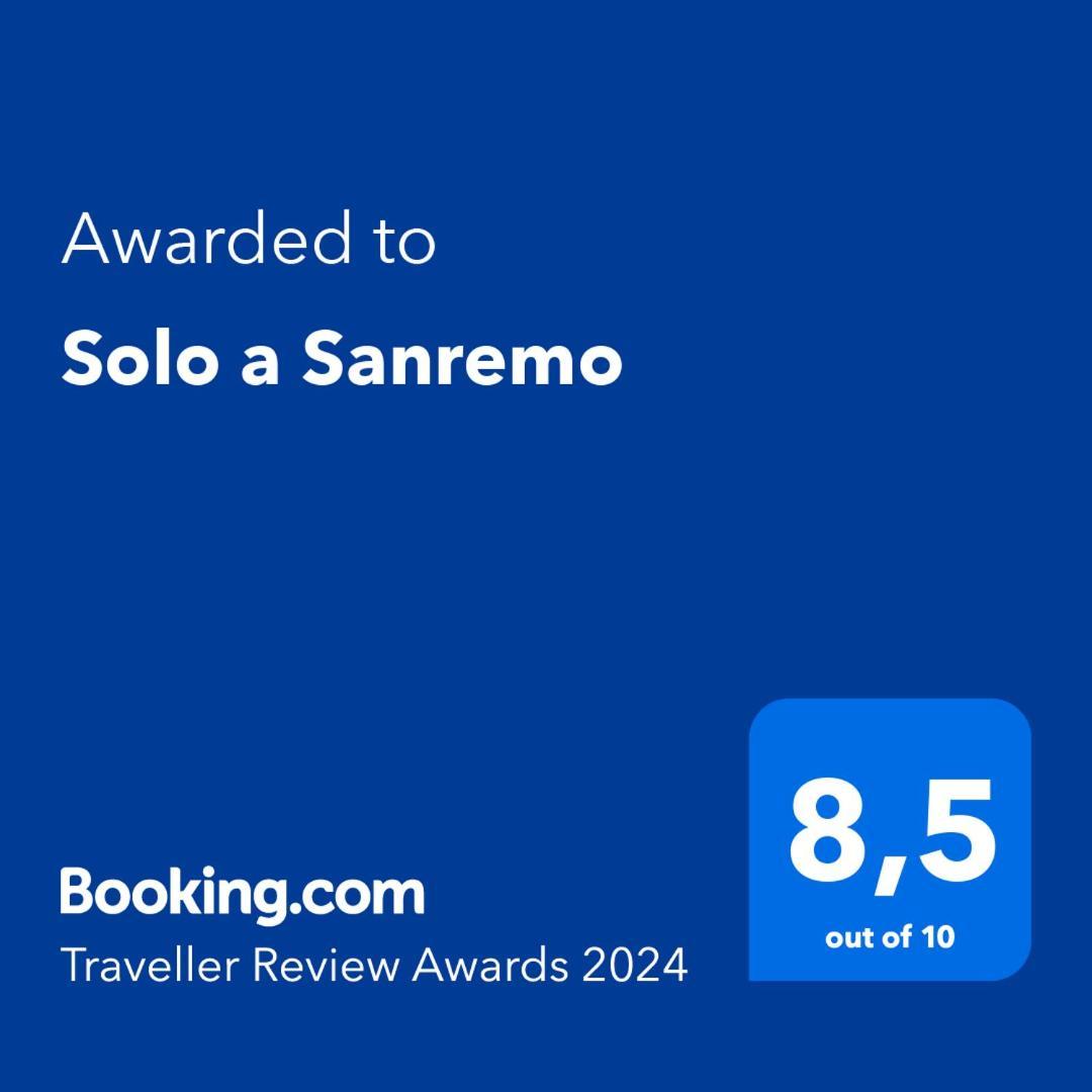 Solo A Sanremoアパートメント エクステリア 写真